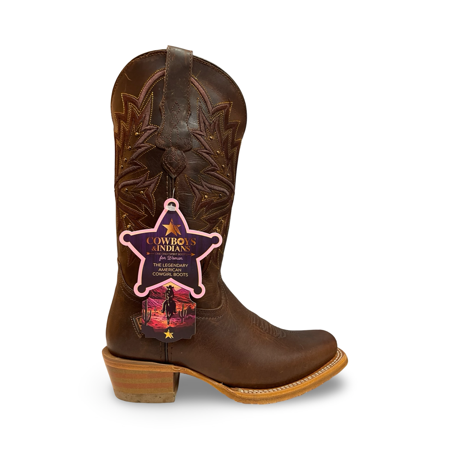 BOTA DAMA COWBOYS & INDIANS 001