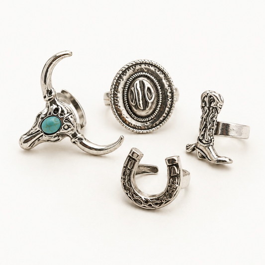 SET ANILLOS TORO