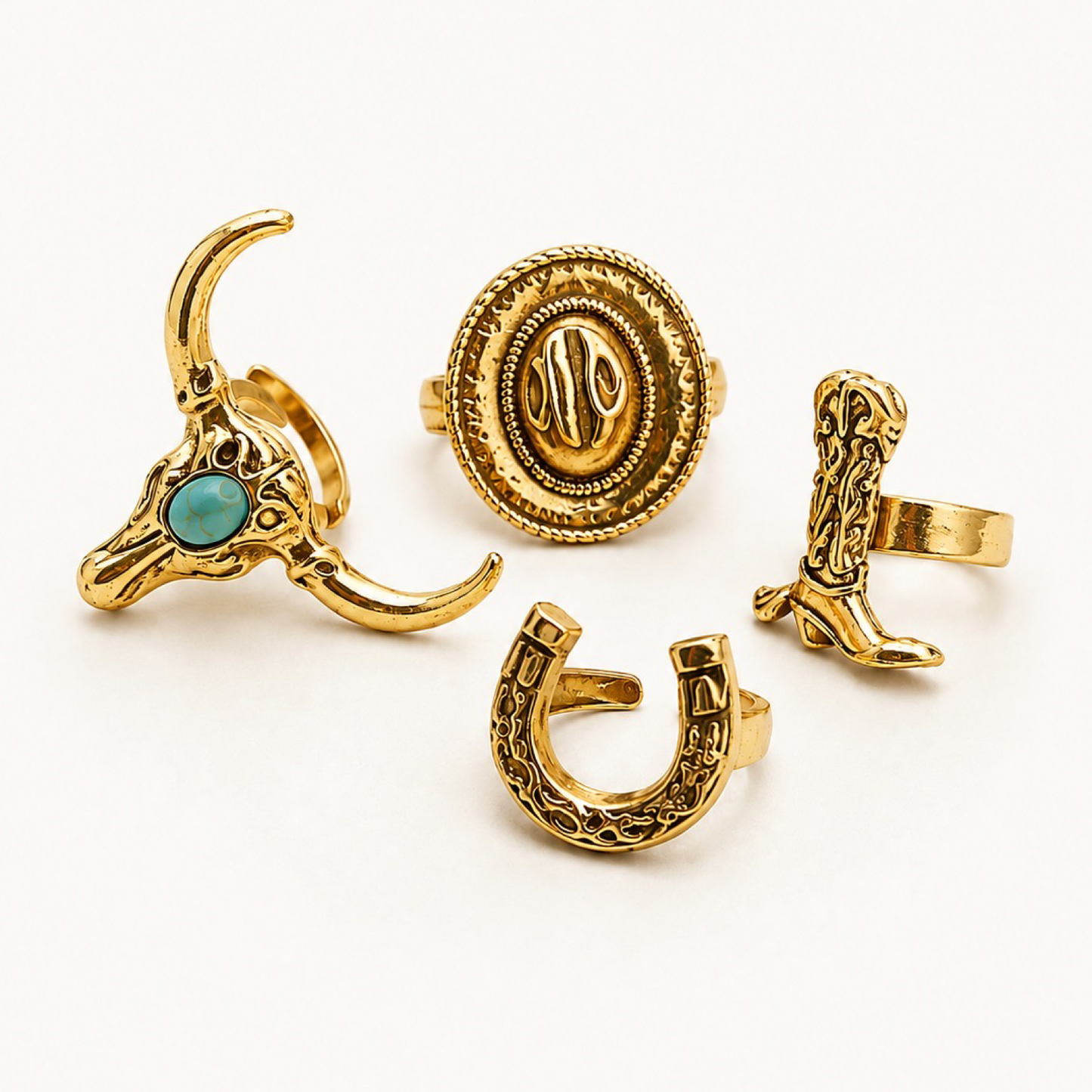 SET ANILLOS TORO