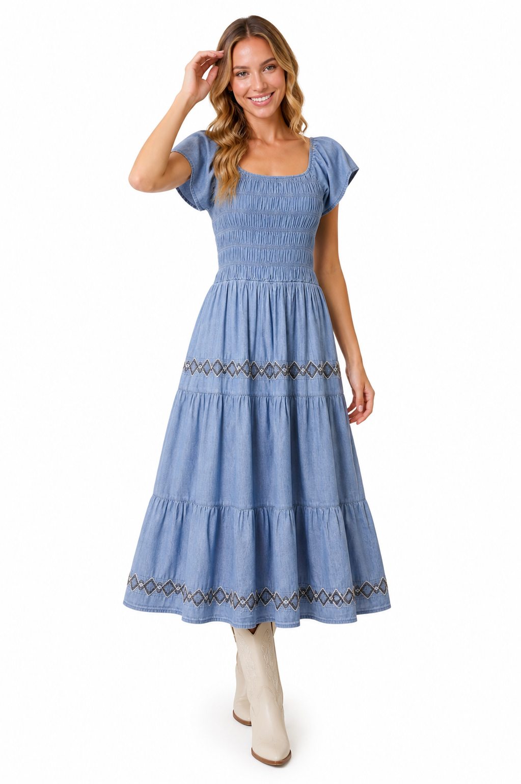 VESTIDO WESTERN 50906